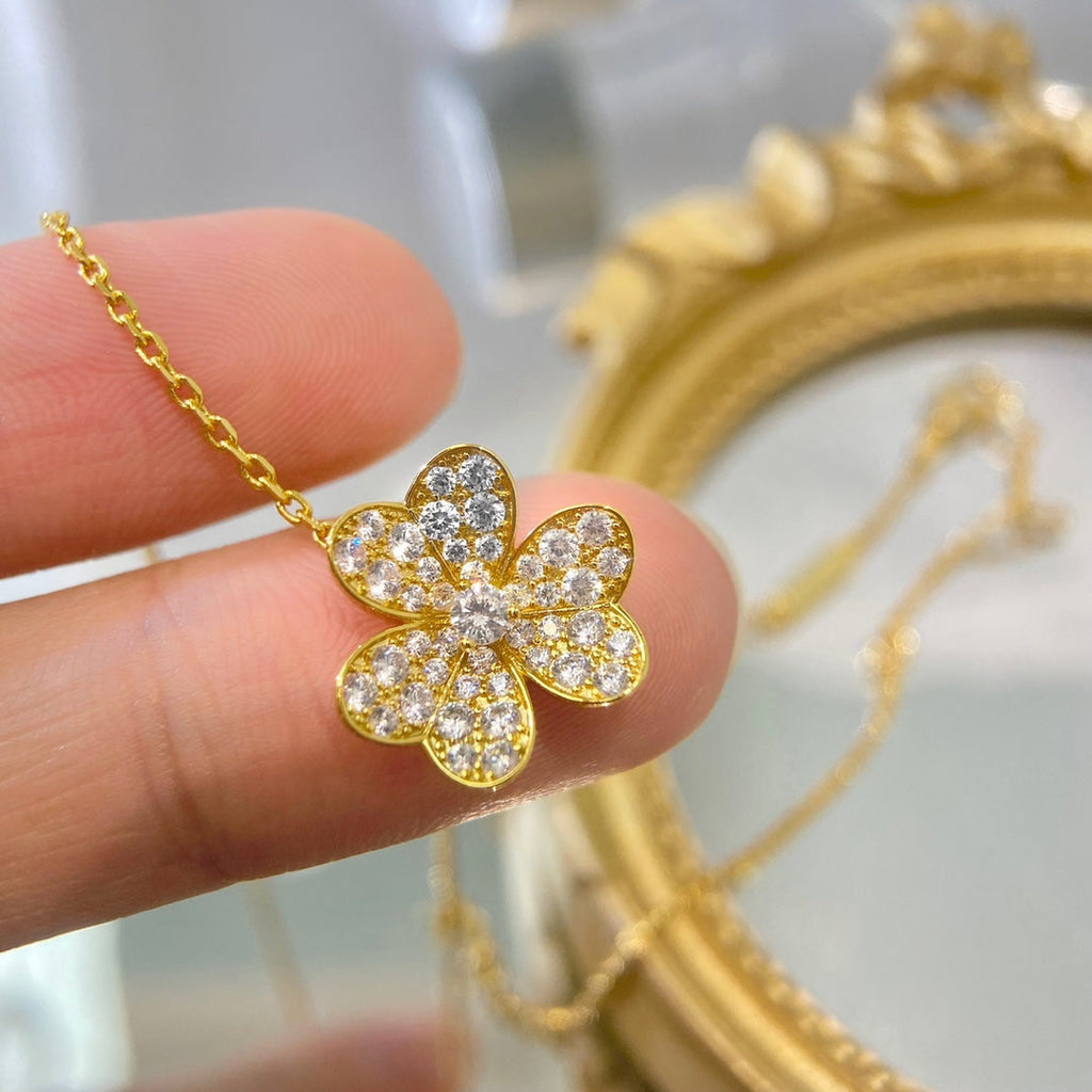 ¡®Lumi¡¯BLUMEN-DIAMANT-KETTE