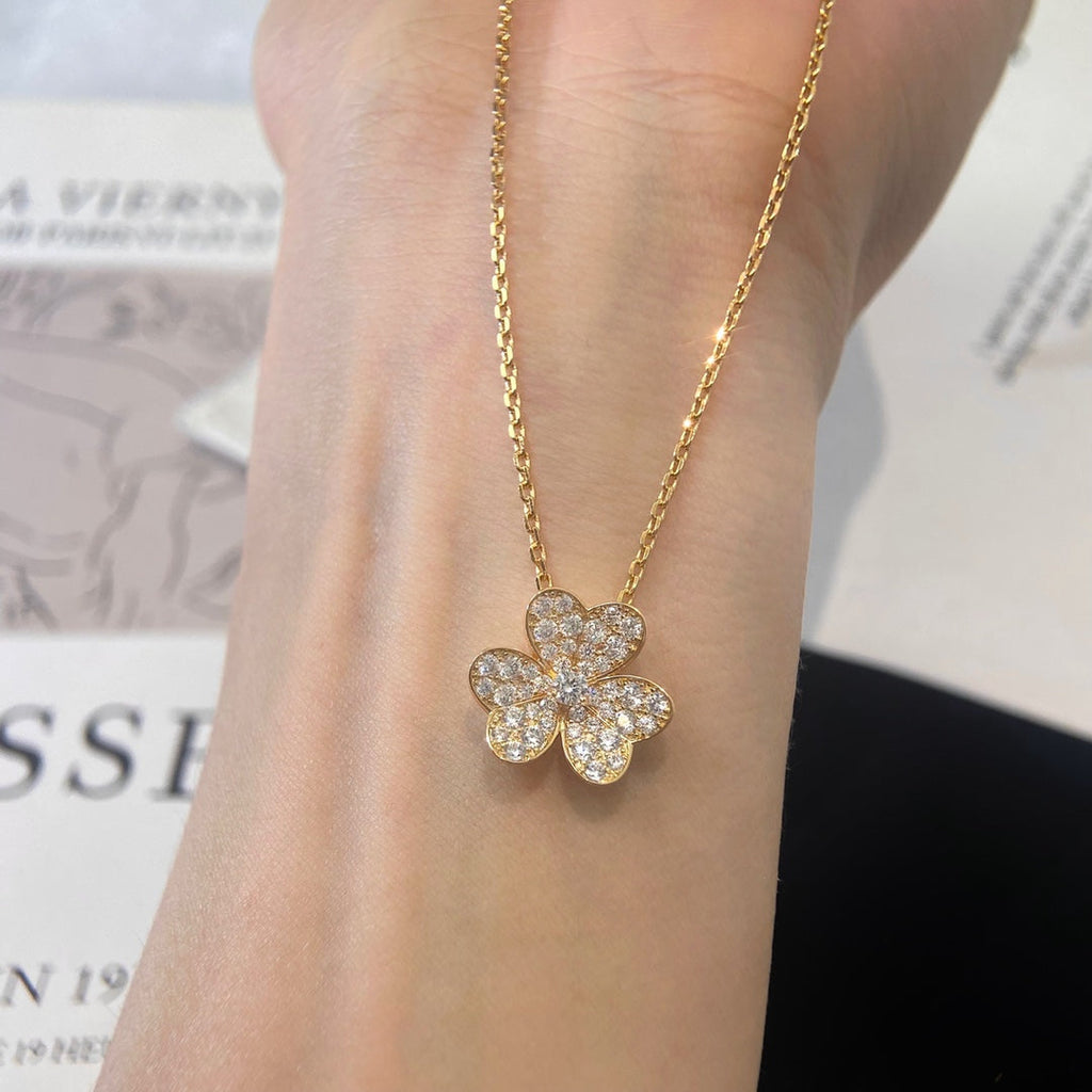 ¡®Lumi¡¯BLUMEN-DIAMANT-KETTE