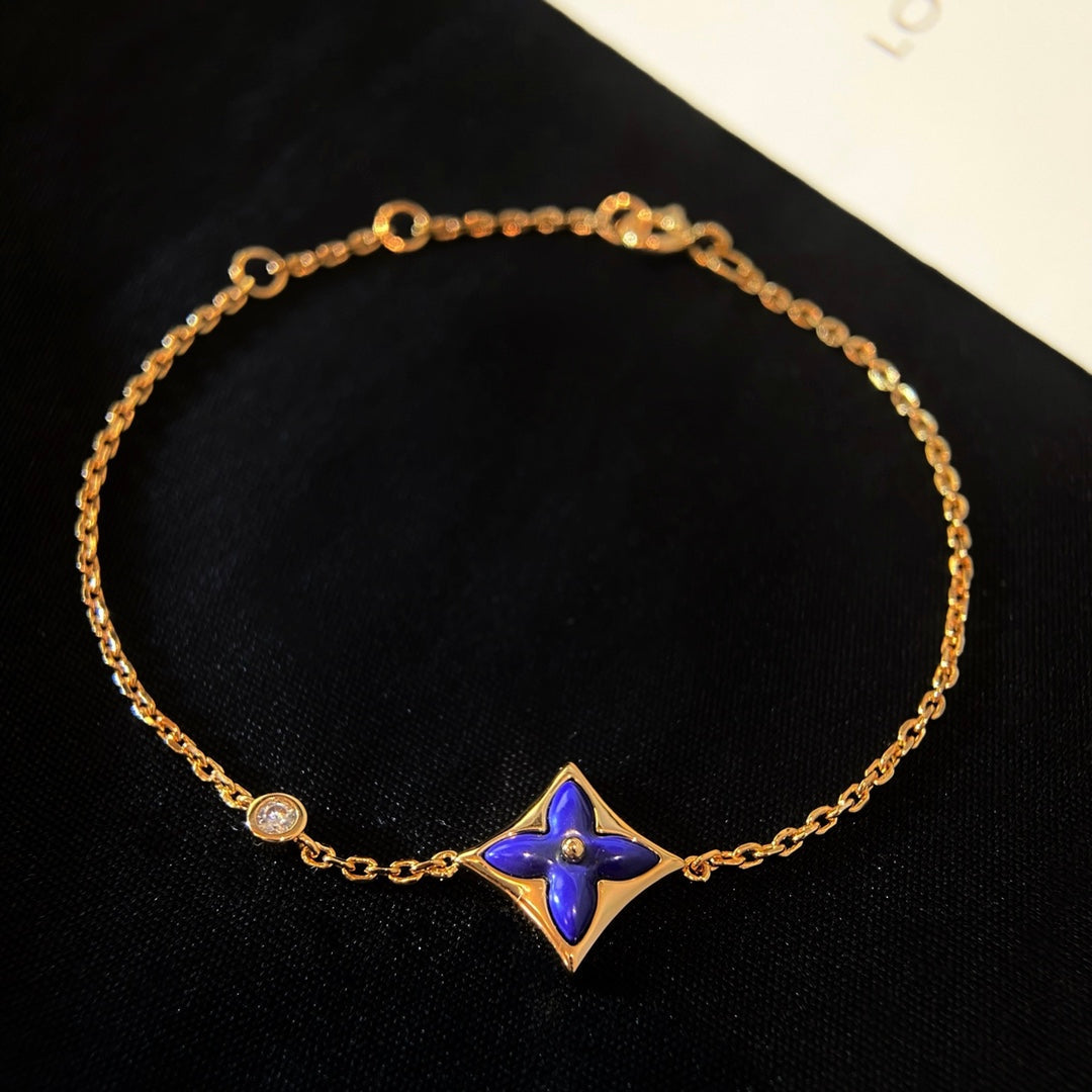 ¡®Lumi¡¯COLOR STAR PINK GOLD DIAMOND BRACELET