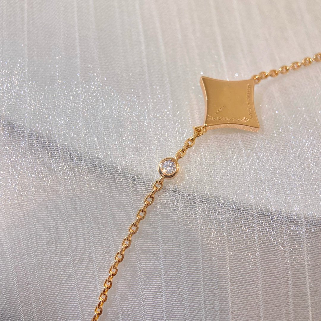 Lumi® COLOR STAR PINK GOLD DIAMOND ARMBAND