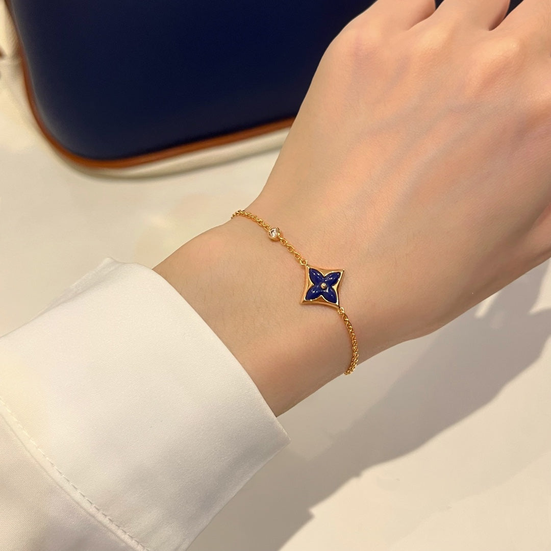 Lumi® COLOR STAR PINK GOLD DIAMOND ARMBAND
