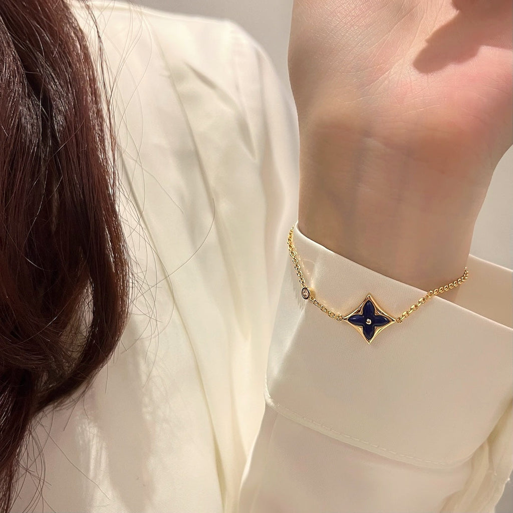 Lumi® COLOR STAR PINK GOLD DIAMOND ARMBAND