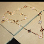 Lumi® CLOVER 20 MOTIFS LASER DIAMOND NECKLACE