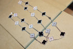 Lumi® CLOVER 20 MOTIVE ONYX DIAMOND SILVER