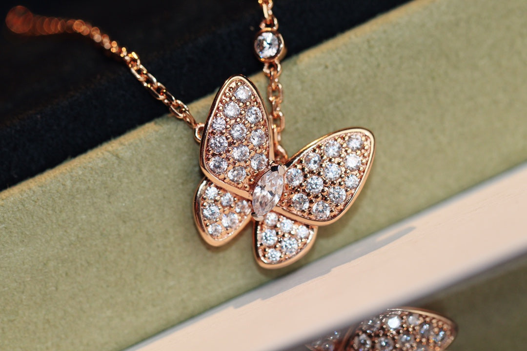 ¡®Lumi¡¯SCHMETTERLING-DIAMANT-KETTE