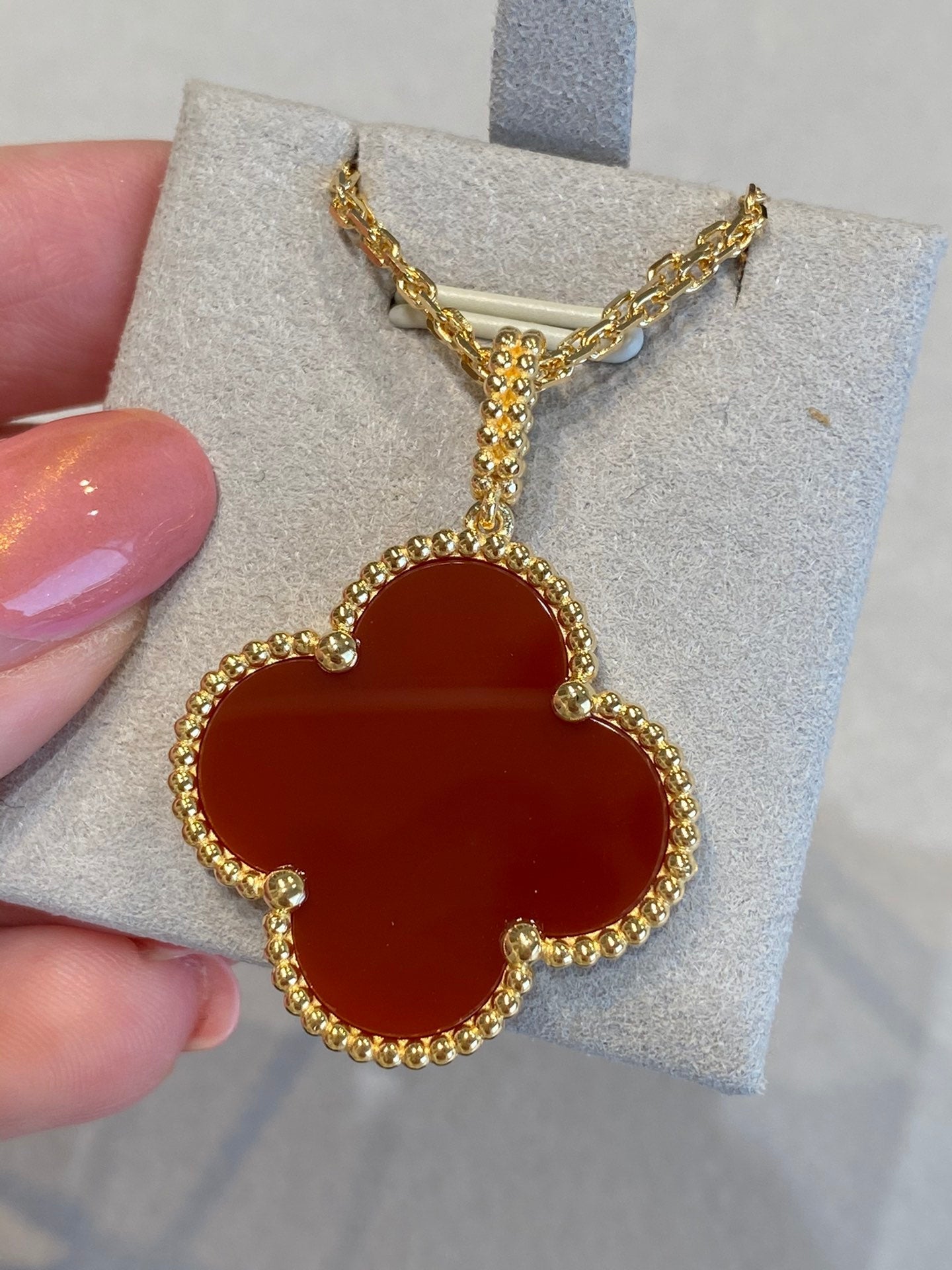 Lumi® CLOVER 25MM HALSKETTE GOLD KARNEIL