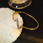¡®Lumi¡¯VOLTE UPSITE DOWN GOLD DIAMOND ARMBAND