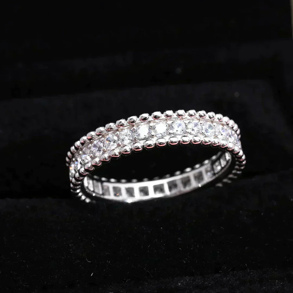 Lumi® PERLEE DIAMANT SILBERRING