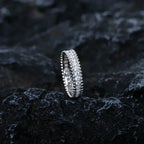Lumi® PERLEE DIAMANT SILBERRING