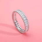 Lumi® PERLEE DIAMANT SILBERRING