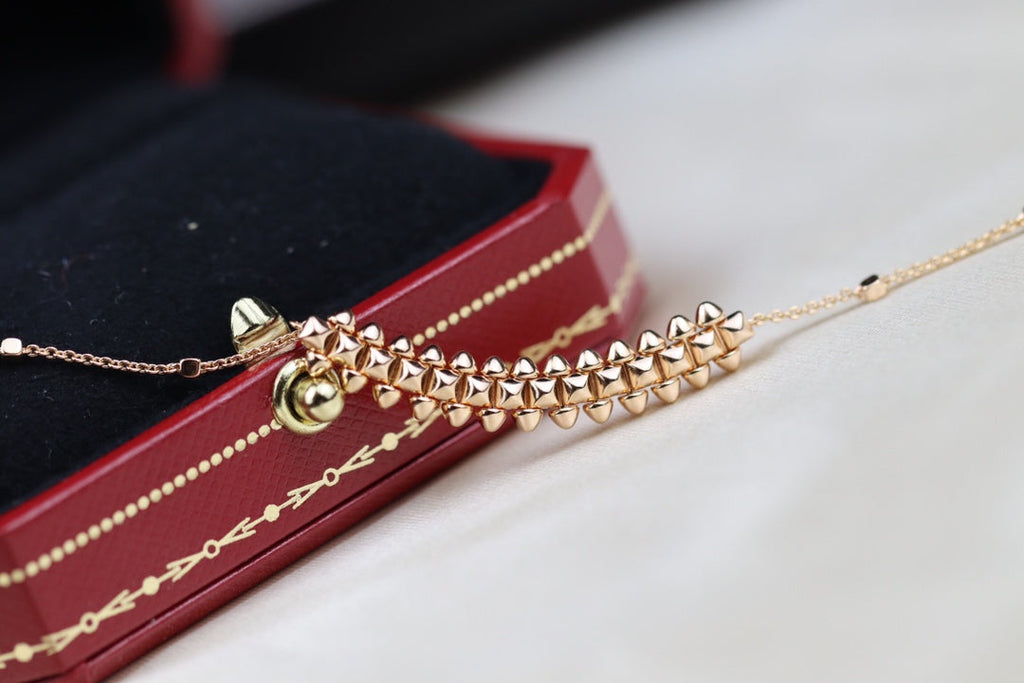 ¡®Lumi¡¯CLASH PINK GOLD HALSKETTE 