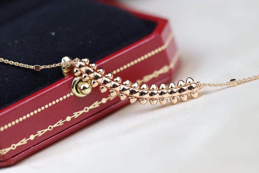 ¡®Lumi¡¯CLASH PINK GOLD HALSKETTE 