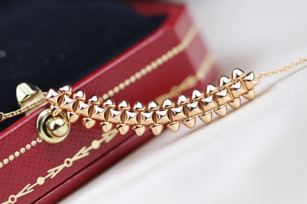 ¡®Lumi¡¯CLASH PINK GOLD HALSKETTE 