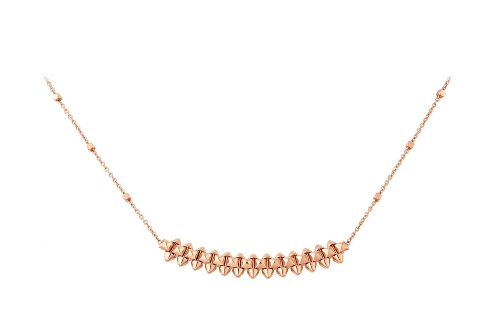 ¡®Lumi¡¯CLASH PINK GOLD HALSKETTE 