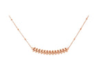 ¡®Lumi¡¯CLASH PINK GOLD HALSKETTE 