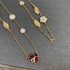 Lumi® Glücksfrühling 15 Motive Goldkette