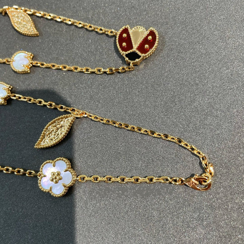 Lumi® Glücksfrühling 15 Motive Goldkette