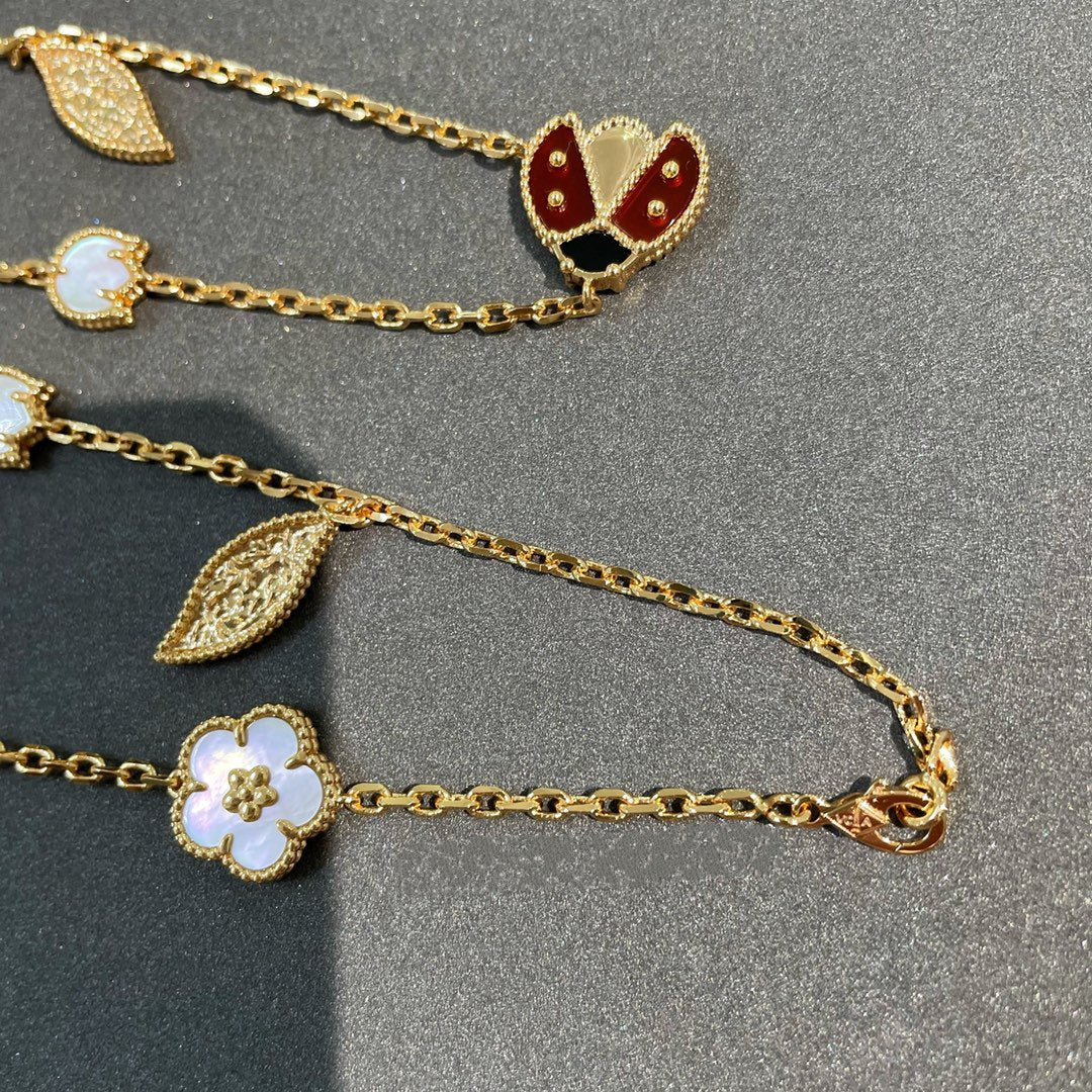 Lumi® Glücksfrühling 15 Motive Goldkette
