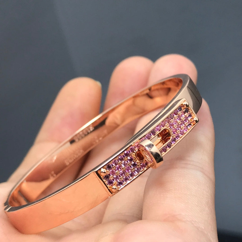 Lumi® KELLY ARMBAND PINK DIAMANT