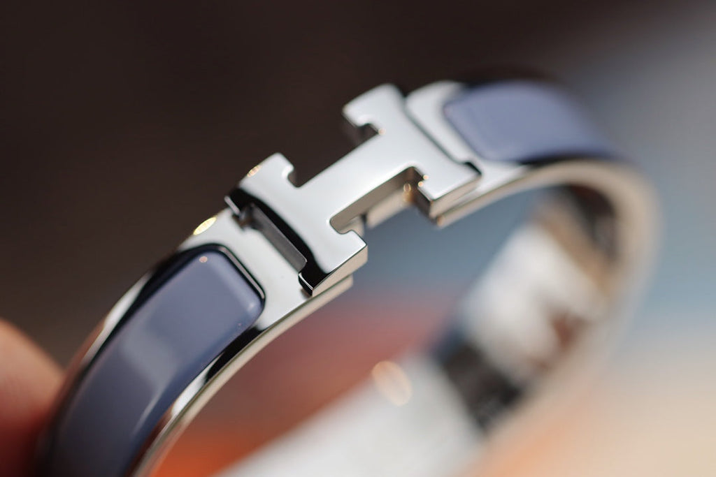 LumiH Armband 12 mm Blau Grau