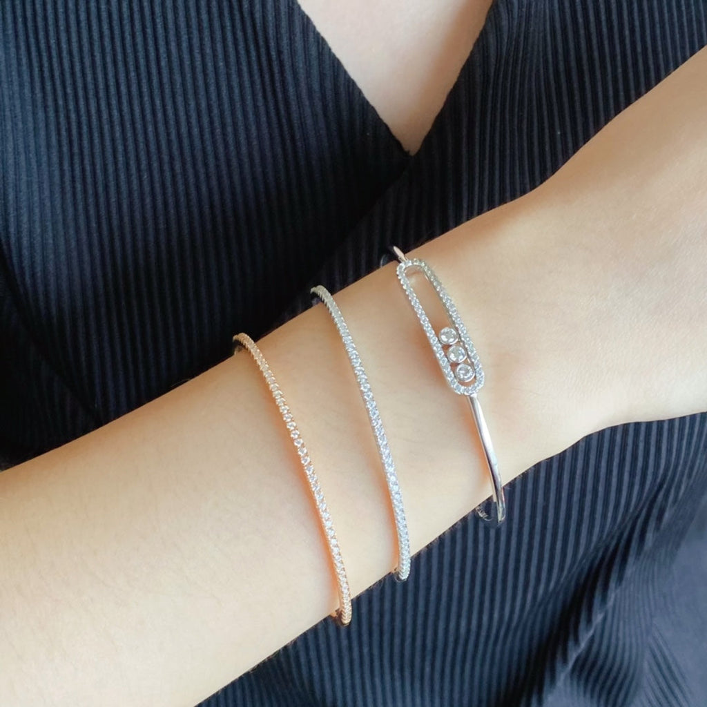 ¡®Lumi¡¯MINI DIAMOND TENNISARMBAND