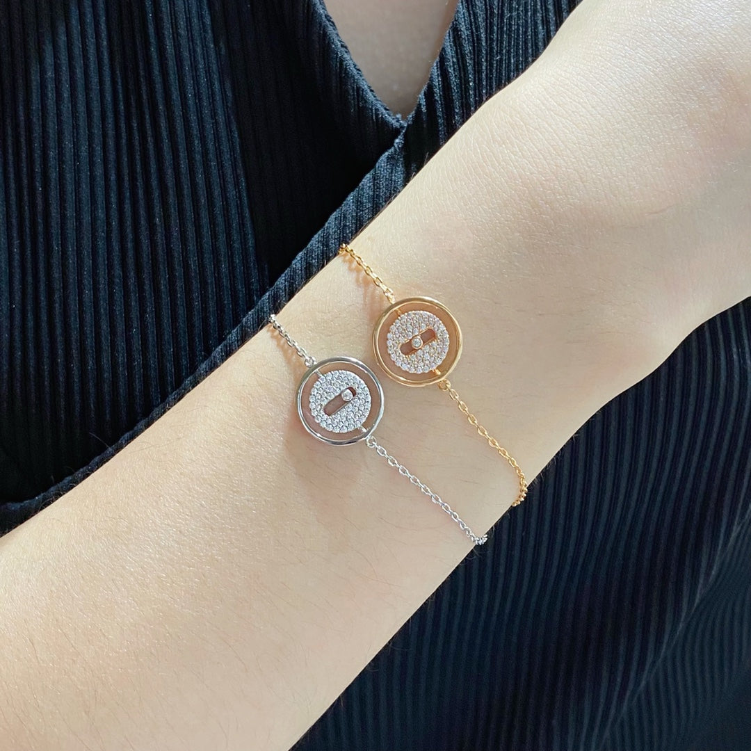 [Imperial] MOVE DIAMOND PAVED BRACELET