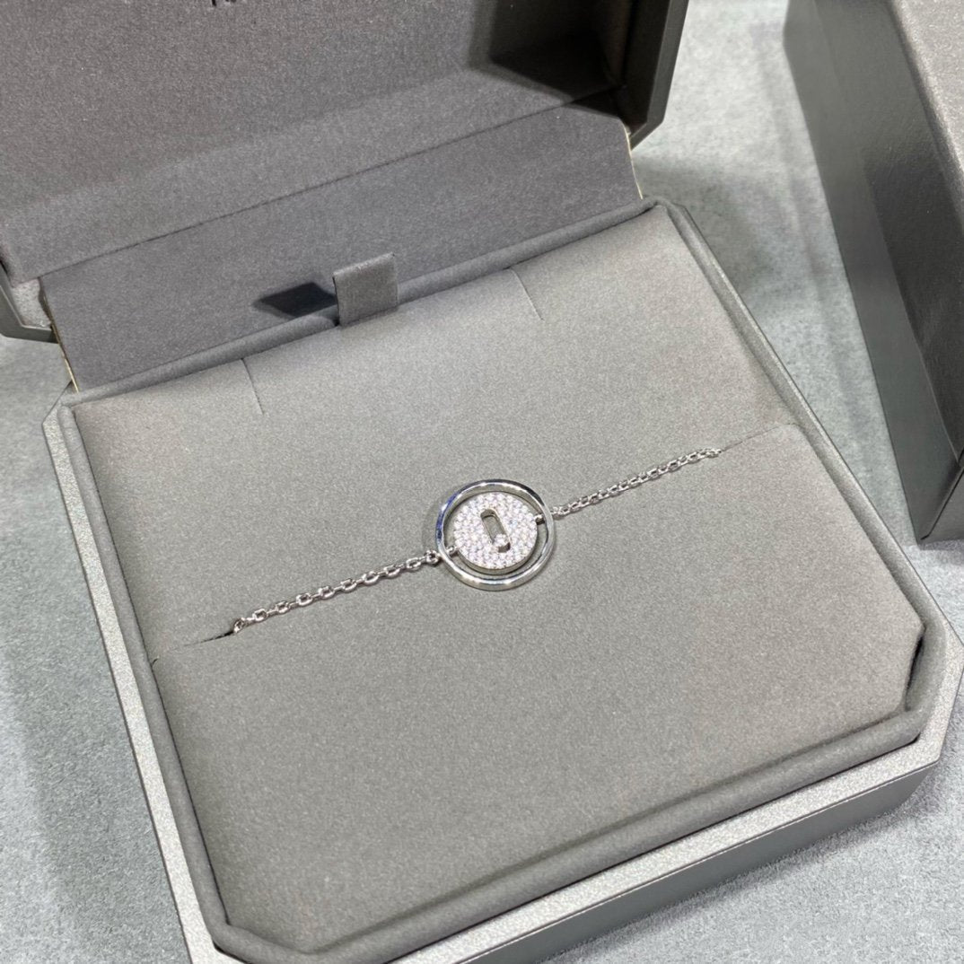 [Imperial] MOVE DIAMOND PAVED BRACELET