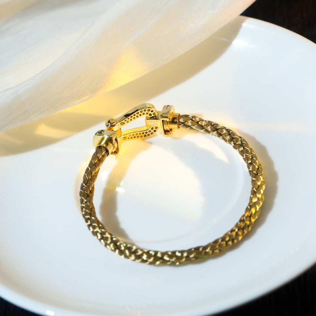 Lumi® FORCE 10 GOLD GRÜN DIAMANT PAVED