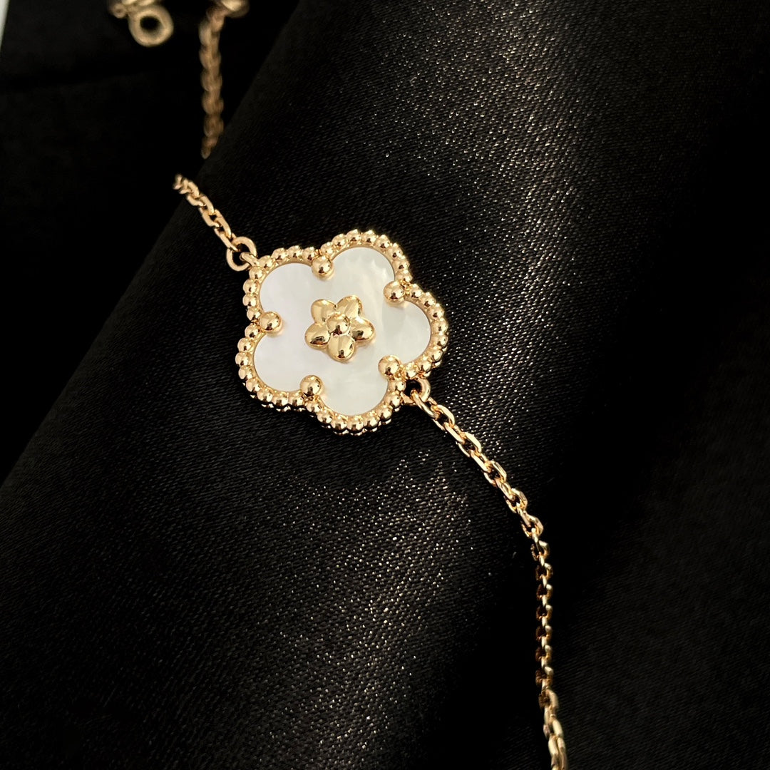 Lumi® Lucky Spring Roségold Perlmutt-Armband