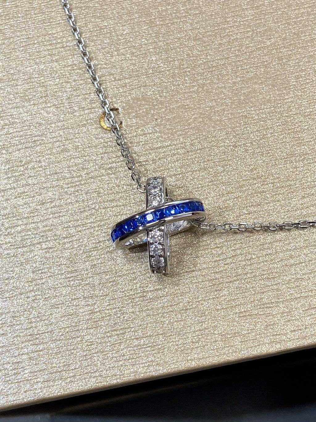 ¡®Lumi¡¯LIENS DIAMANT-SILBER-KETTE