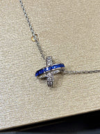 ¡®Lumi¡¯LIENS DIAMANT-SILBER-KETTE
