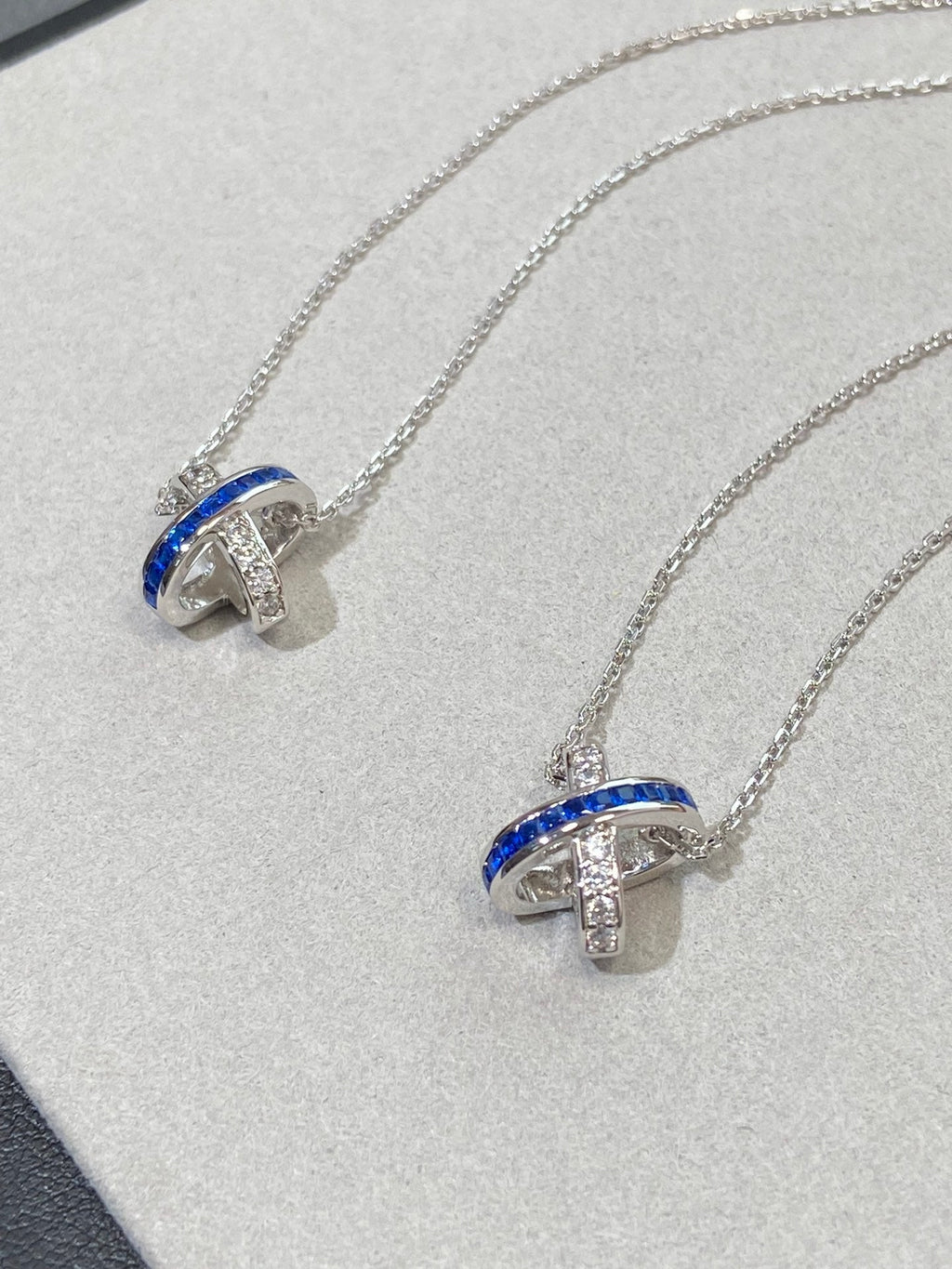 ¡®Lumi¡¯LIENS DIAMANT-SILBER-KETTE