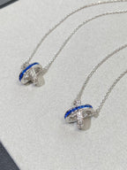 ¡®Lumi¡¯LIENS DIAMANT-SILBER-KETTE