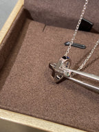 ¡®Lumi¡¯LIENS DIAMANT-SILBER-KETTE