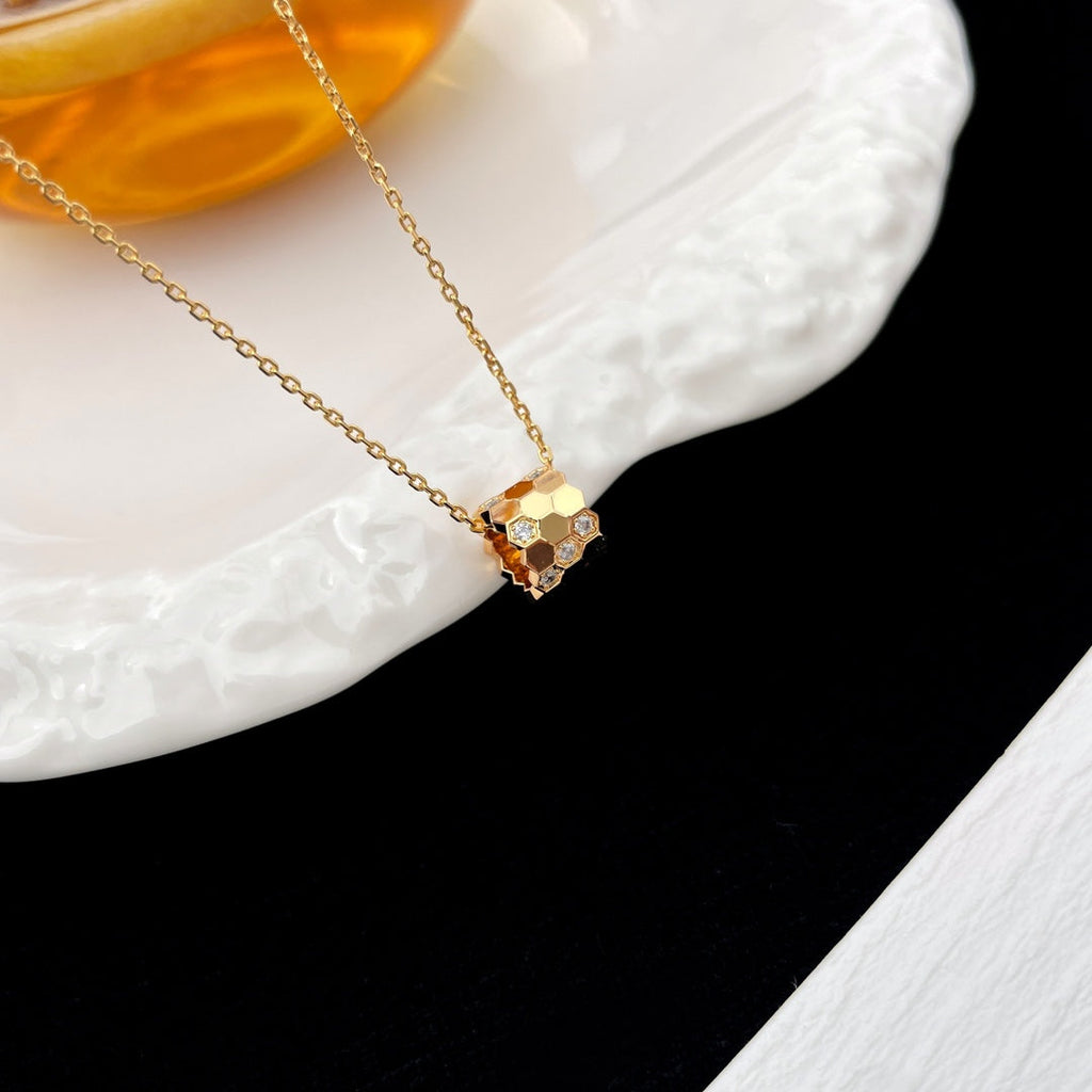 ¡®Lumi¡¯BEE MINI-PEDANT-DIAMANT-HALSKETTE