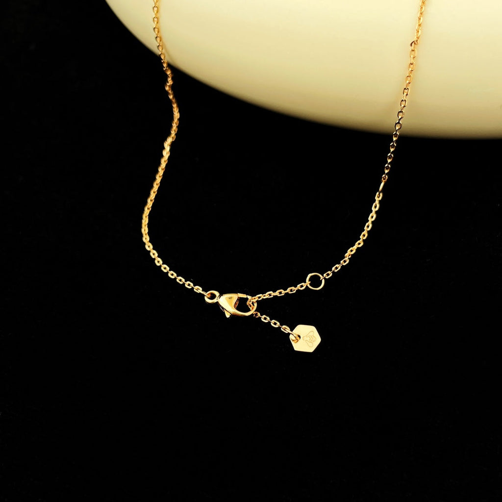 ¡®Lumi¡¯BEE MINI-PEDANT-DIAMANT-HALSKETTE