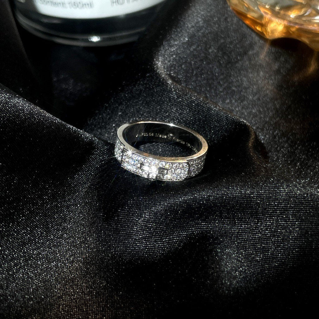 LumiKELLY SILBER-DIAMANTRING