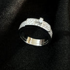 LumiKELLY SILBER-DIAMANTRING