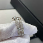Lumi® LOVE DIAMANT SILBERNE CREOLEN