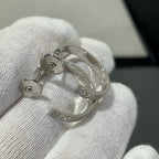 Lumi® LOVE DIAMANT SILBERNE CREOLEN