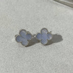 Lumi® CLOVER CHALCEDONY SILBER-OHRSTÖSSE