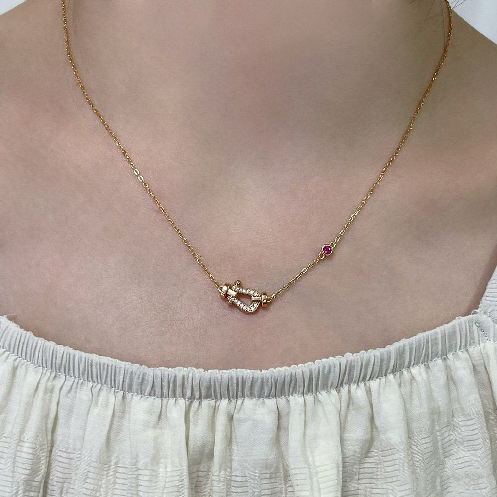 LumiFORCE 10 DIAMANT-HALSKETTE IN ROSÉGOLD