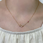 LumiFORCE 10 DIAMANT-HALSKETTE IN ROSÉGOLD