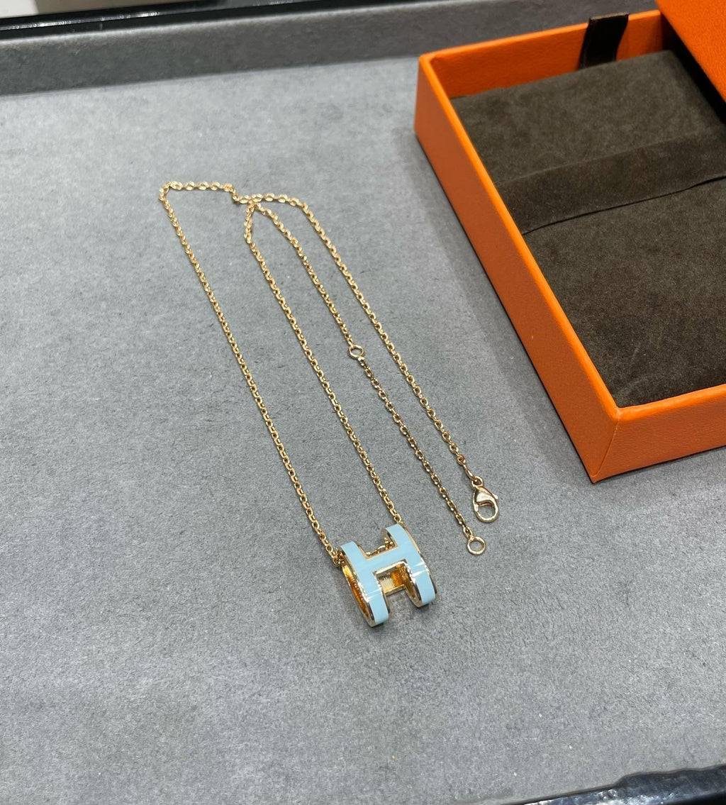 ¡®Lumi¡¯POP H HIMMELBLAUE HALSKETTE