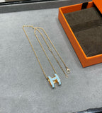 ¡®Lumi¡¯POP H HIMMELBLAUE HALSKETTE