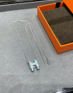 ¡®Lumi¡¯POP H HIMMELBLAUE HALSKETTE