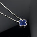 Lumi® CLOVER PIETERSIT SILBER LANGE KETTE