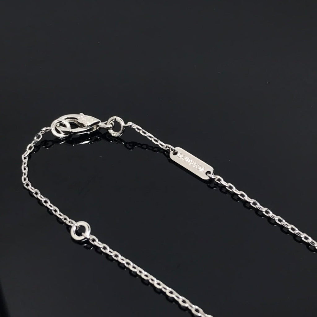 Lumi® CLOVER PIETERSIT SILBER LANGE KETTE