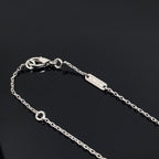 Lumi® CLOVER PIETERSIT SILBER LANGE KETTE