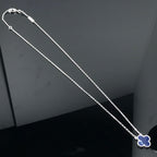Lumi® CLOVER PIETERSIT SILBER LANGE KETTE